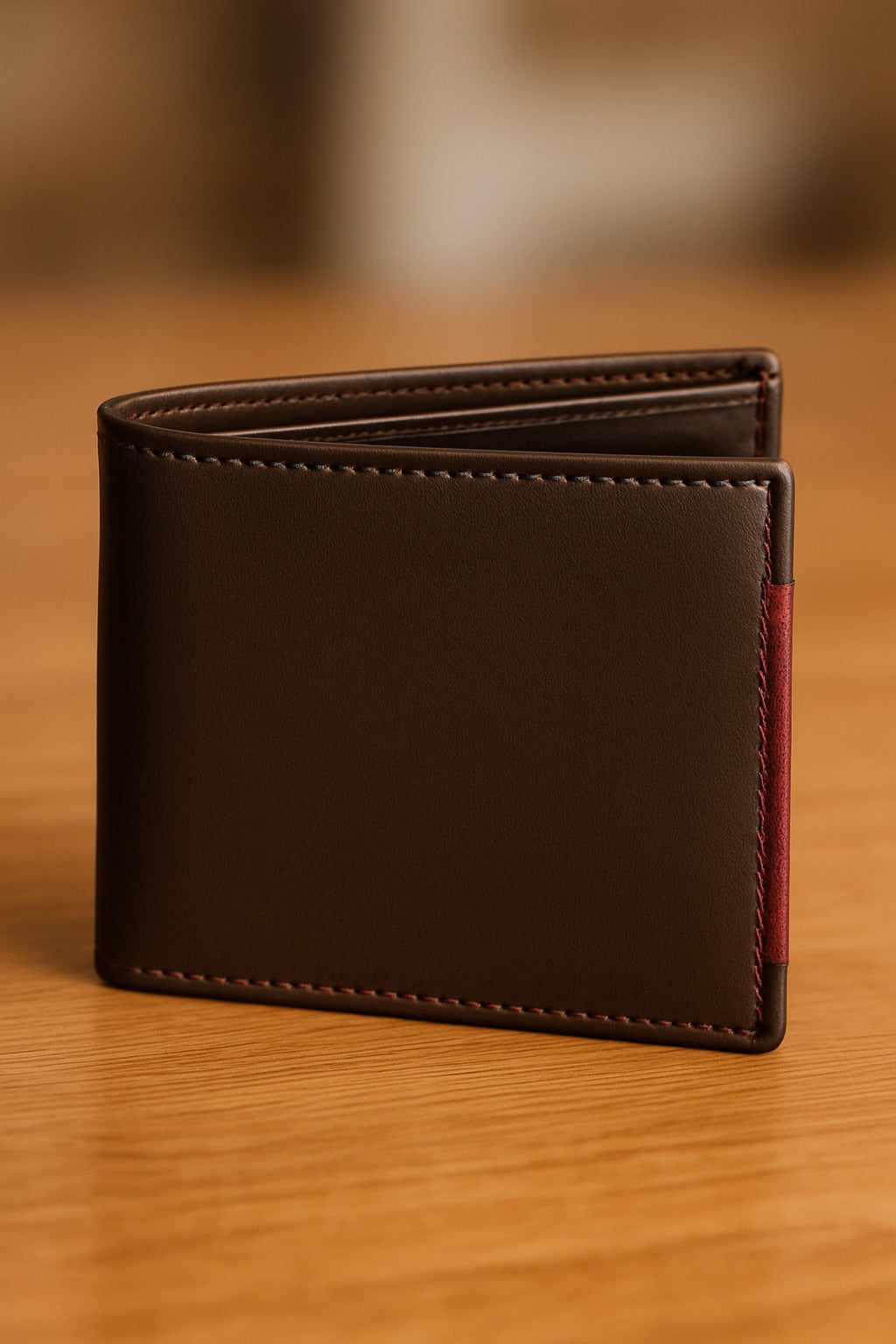 Men's Soft Smooth Genuine Cowhide Leather Bifold Slim Wallet Credit Card Holder| Gift for Him