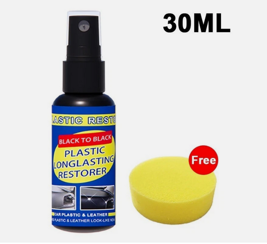 CAR Plastic Restorer Back To Black Gloss Plastic Renovator Long Lasting Coating