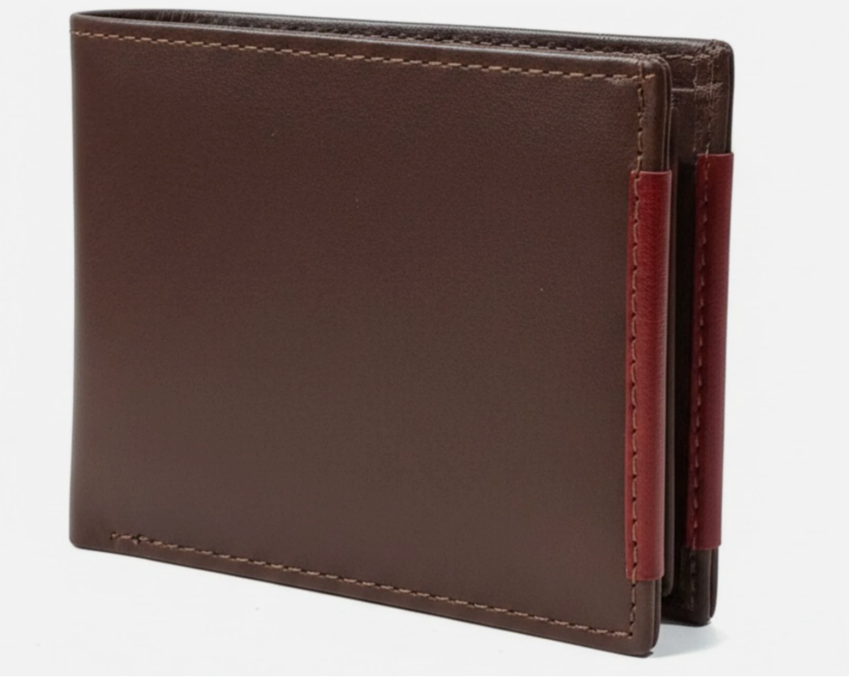 Men's Soft Smooth Genuine Cowhide Leather Bifold Slim Wallet Credit Card Holder| Gift for Him