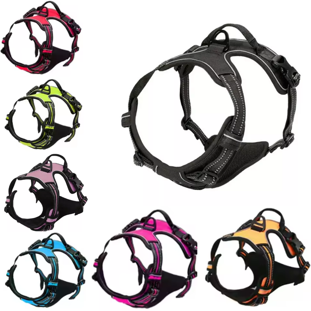 Dog Harness No Pull Truelove Adjustable Reflective Padded Vest XS-L