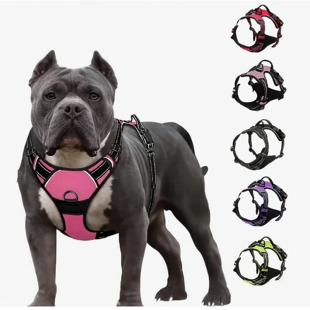 Dog Harness No Pull Truelove Adjustable Reflective Padded Vest XS-L