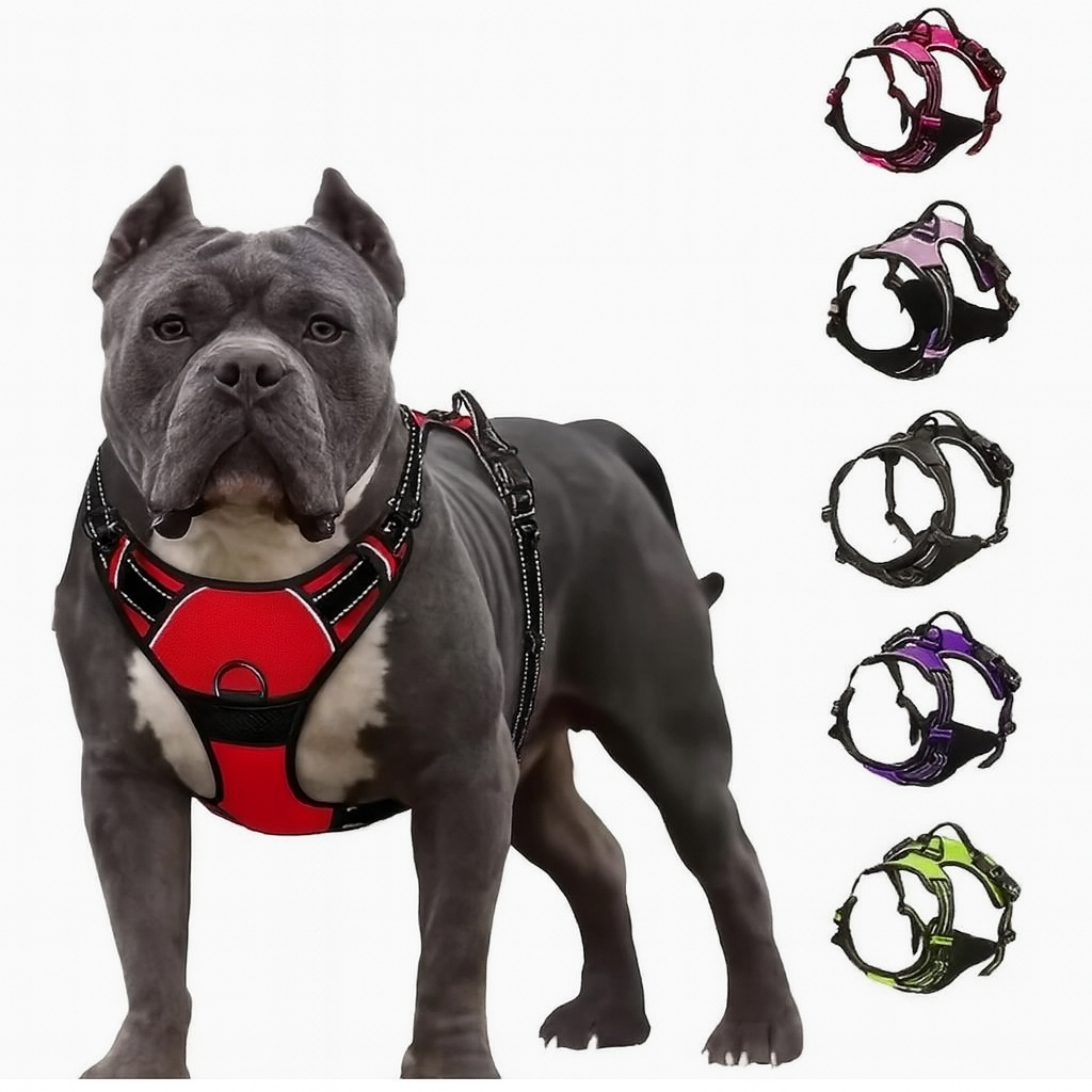 Dog Harness No Pull Truelove Adjustable Reflective Padded Vest XS-L
