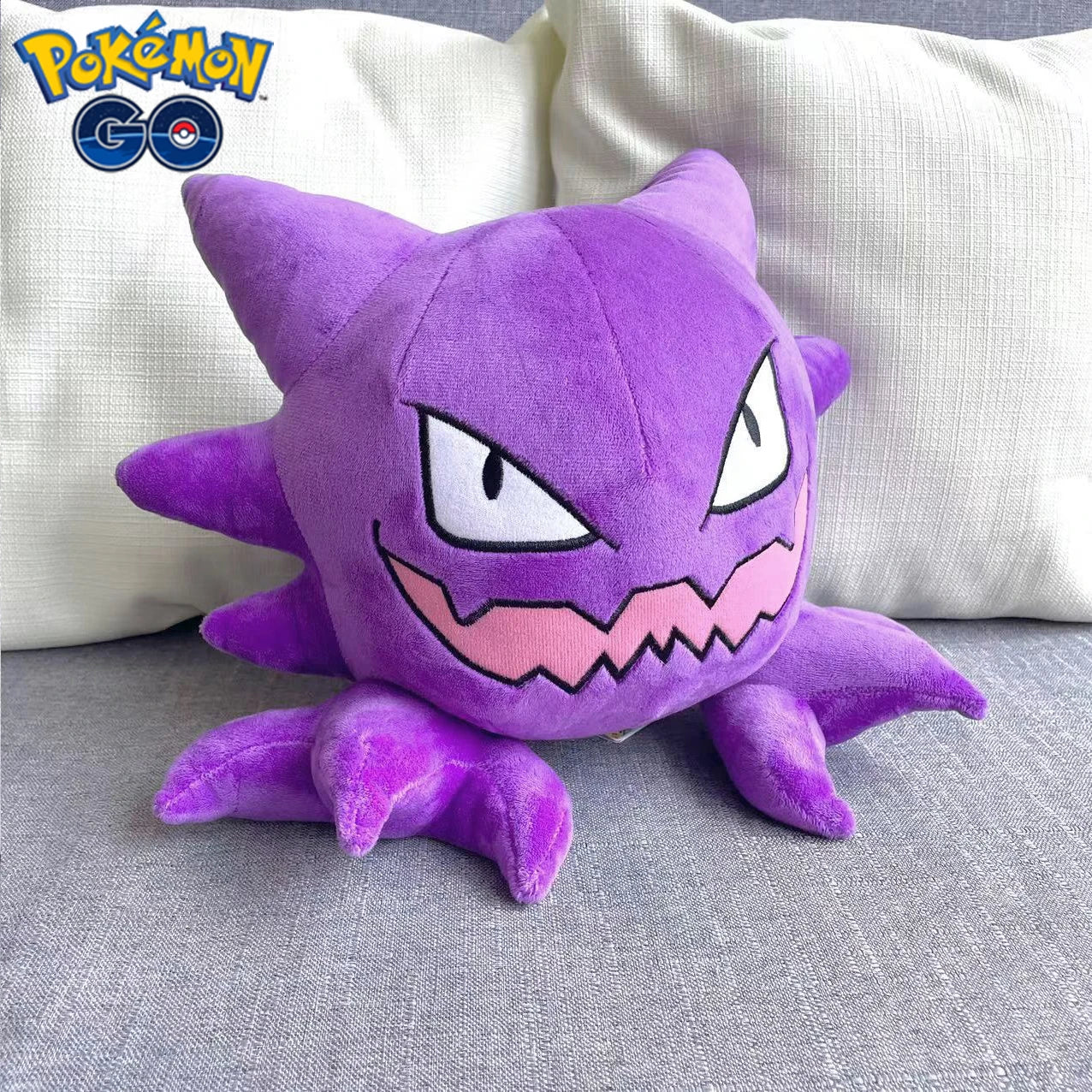 25-30cm Kawaii Ghost Pokemon Gastly Haunter Gengar Plush Toy Stuffed Anime Decor Soft Doll Cartoon Sofa Pillow Cute Gift for Kid