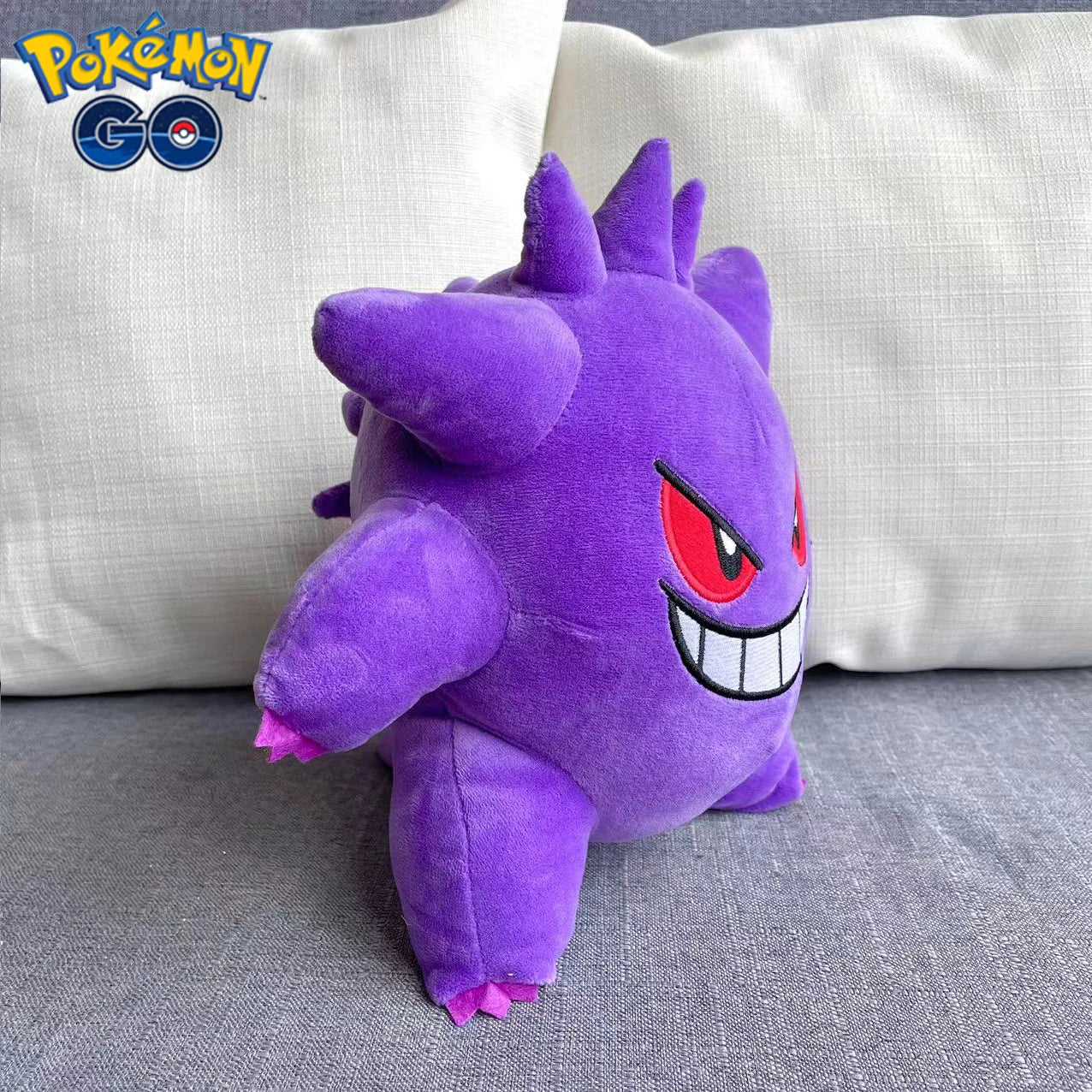 25-30cm Kawaii Ghost Pokemon Gastly Haunter Gengar Plush Toy Stuffed Anime Decor Soft Doll Cartoon Sofa Pillow Cute Gift for Kid