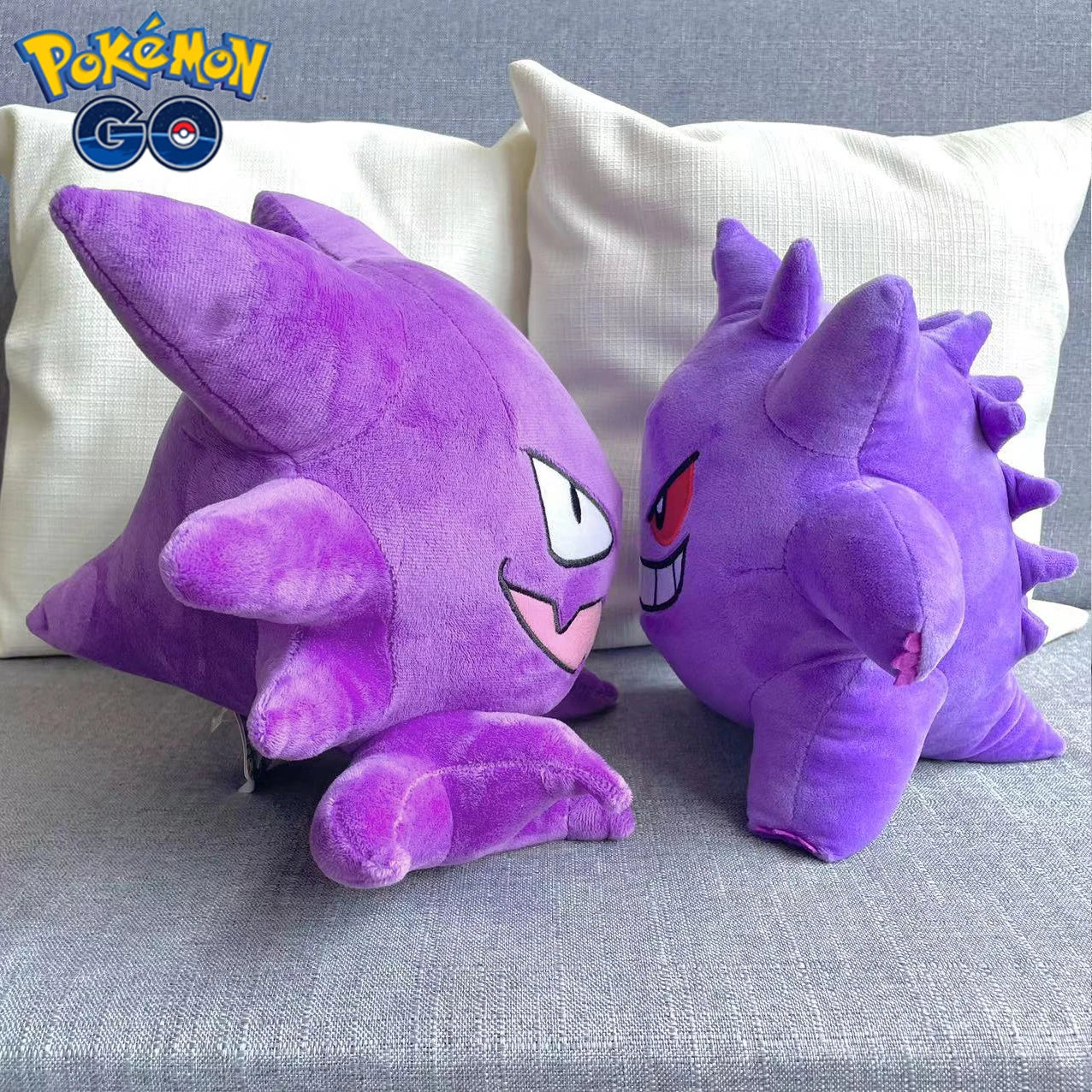 25-30cm Kawaii Ghost Pokemon Gastly Haunter Gengar Plush Toy Stuffed Anime Decor Soft Doll Cartoon Sofa Pillow Cute Gift for Kid