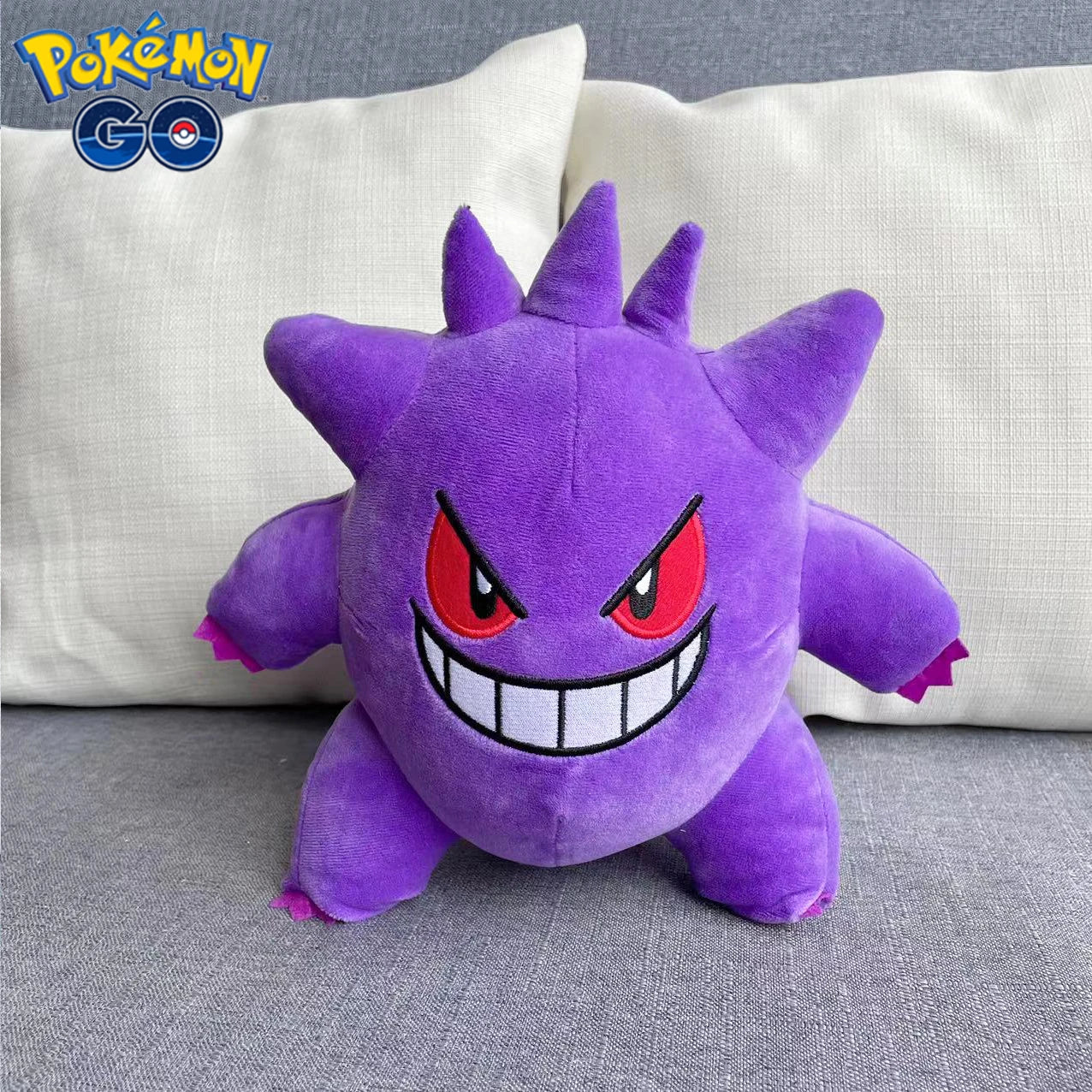 25-30cm Kawaii Ghost Pokemon Gastly Haunter Gengar Plush Toy Stuffed Anime Decor Soft Doll Cartoon Sofa Pillow Cute Gift for Kid
