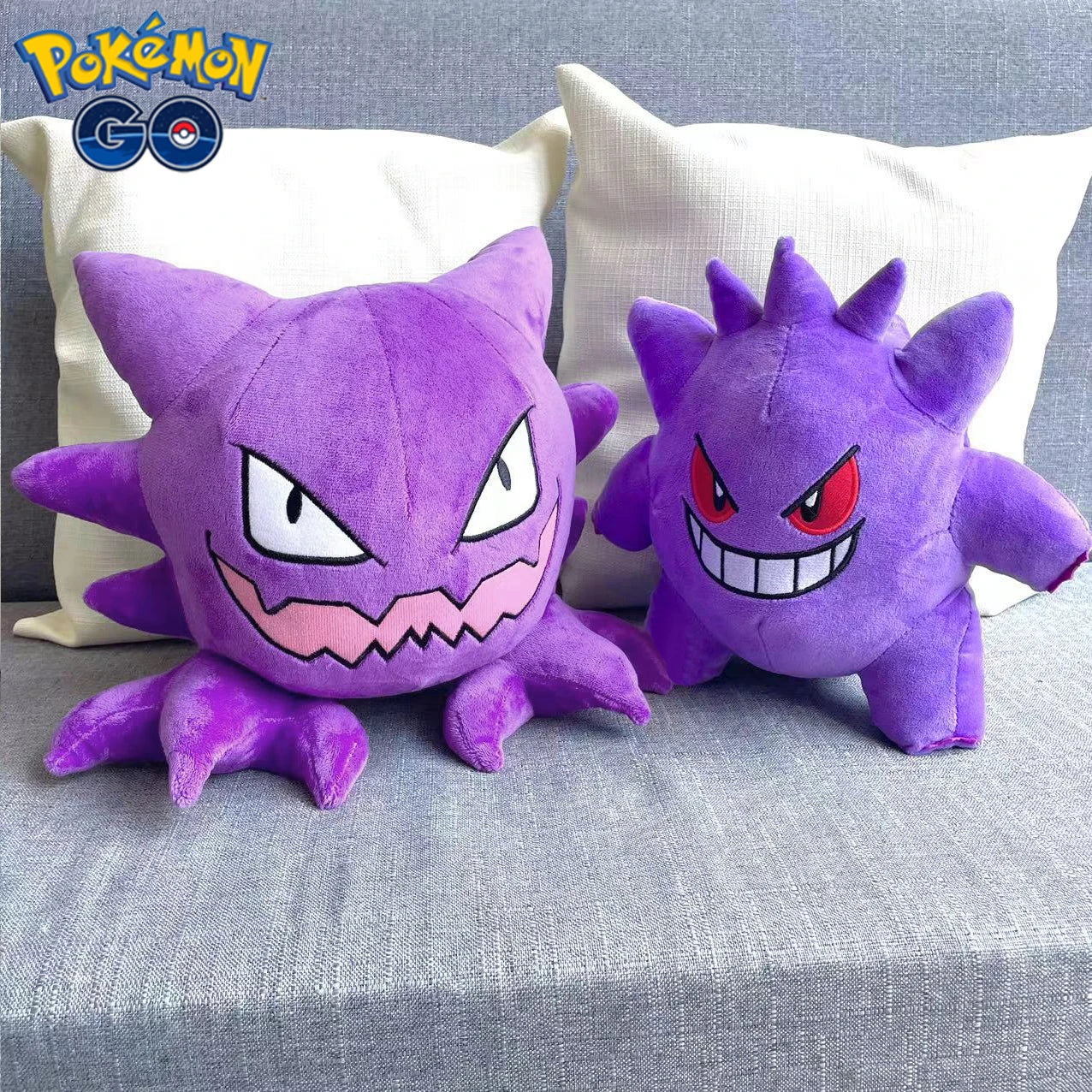 25-30cm Kawaii Ghost Pokemon Gastly Haunter Gengar Plush Toy Stuffed Anime Decor Soft Doll Cartoon Sofa Pillow Cute Gift for Kid