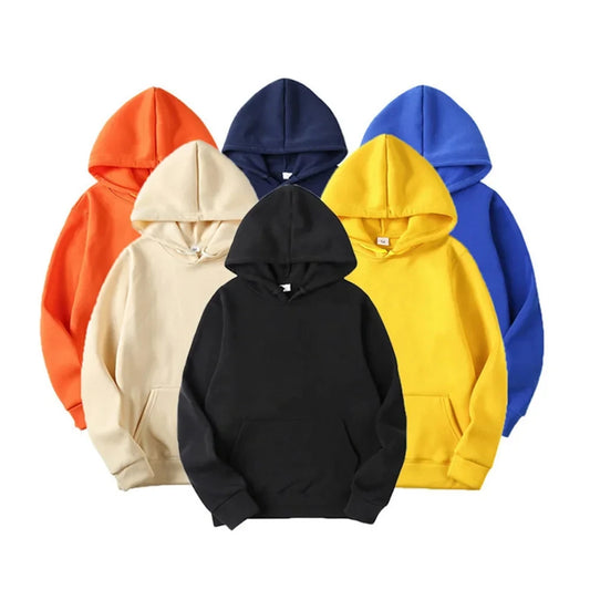 Men's Hoodies New Spring Autumn Casual Hoodies Sweatshirts Men's Top Solid Color Hoodies Sweatshirt Male Casual Tops 11 Colors