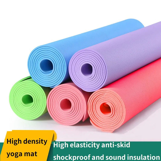 Yoga Mat Thin Gym Mats Flooring Gymnastics Sport Mat Exercise Carpet Pilates Nonslip Yoga Carpet Mat Wide DDYJ06